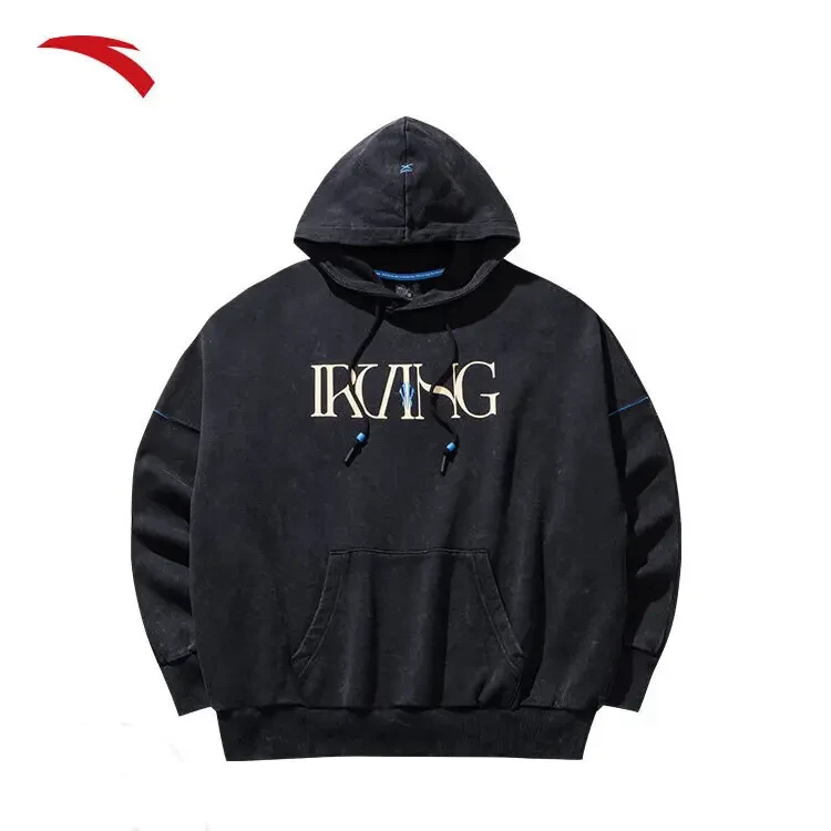 【安踏·凯里欧文系列】情侣款美式卫衣男女宽松长袖上衣172511702