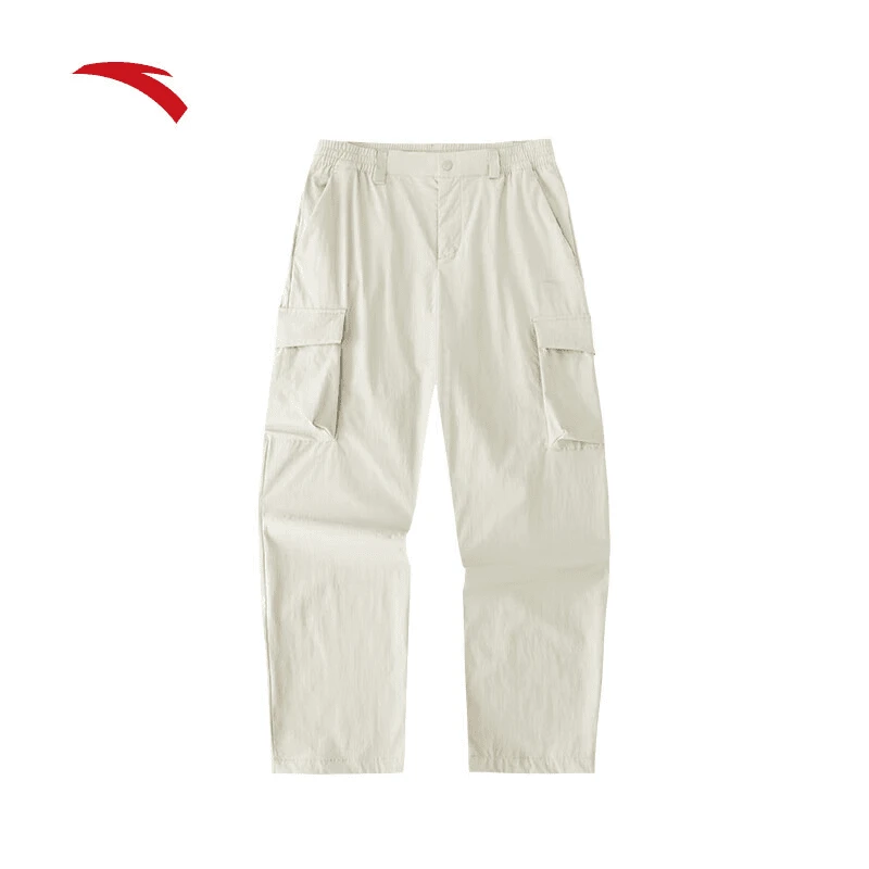 安踏机能风梭织长裤女秋夏季新款CORDURA户外露营运动裤162426502