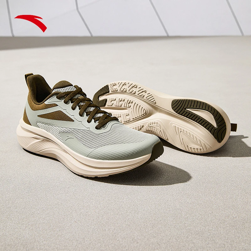 安踏轻云丨轻质跑步鞋男女同款春季新款软底舒适防泼水慢跑运动鞋