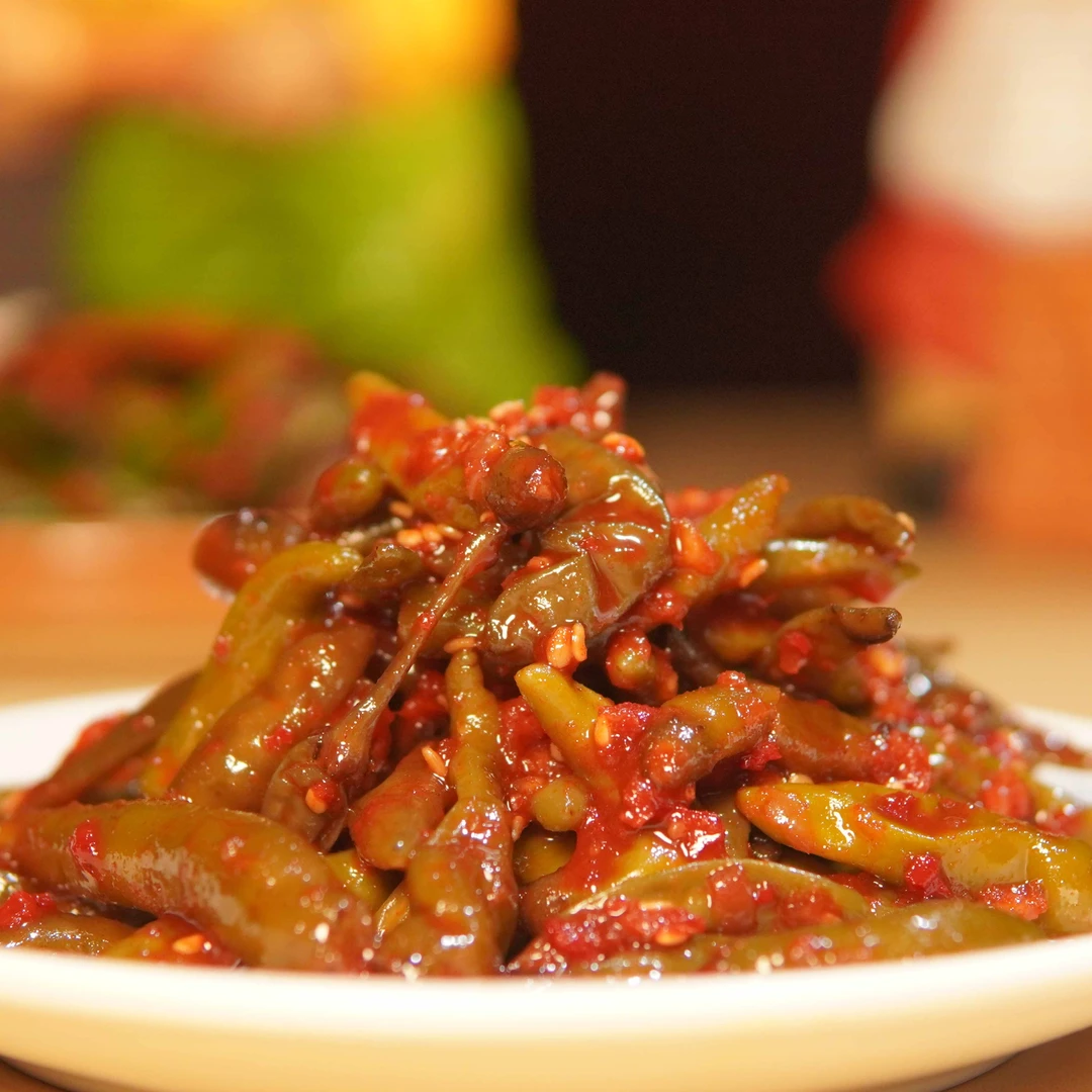 韩式小辣椒泡菜下饭菜延边朝鲜族风味拌辣椒腌制泡菜酱菜爽脆