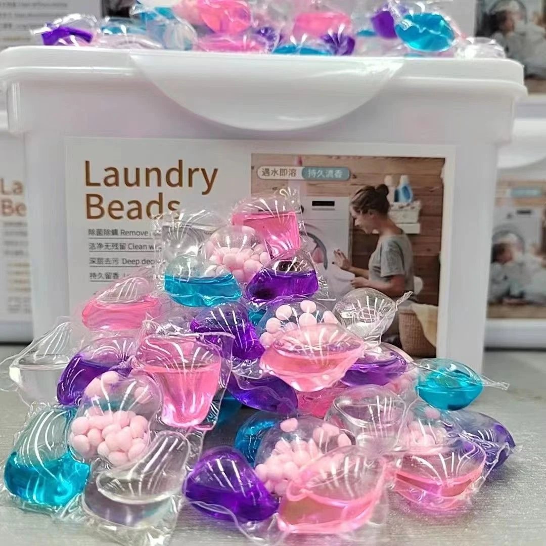 全新升级洗衣凝珠【到手一盒30颗】五合一 留香珠洗衣液柔顺去污