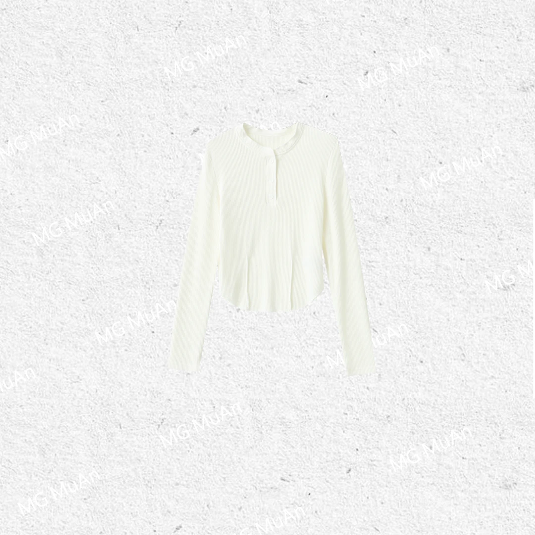 【MG】 超模打底   新款定制超模系列长袖打底上衣女YJ-23603