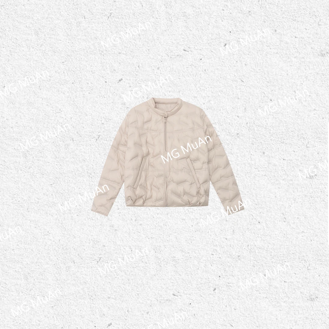 【云朵小羽绒】muan定制宽松高级百搭羽绒服外套上衣女JD-322