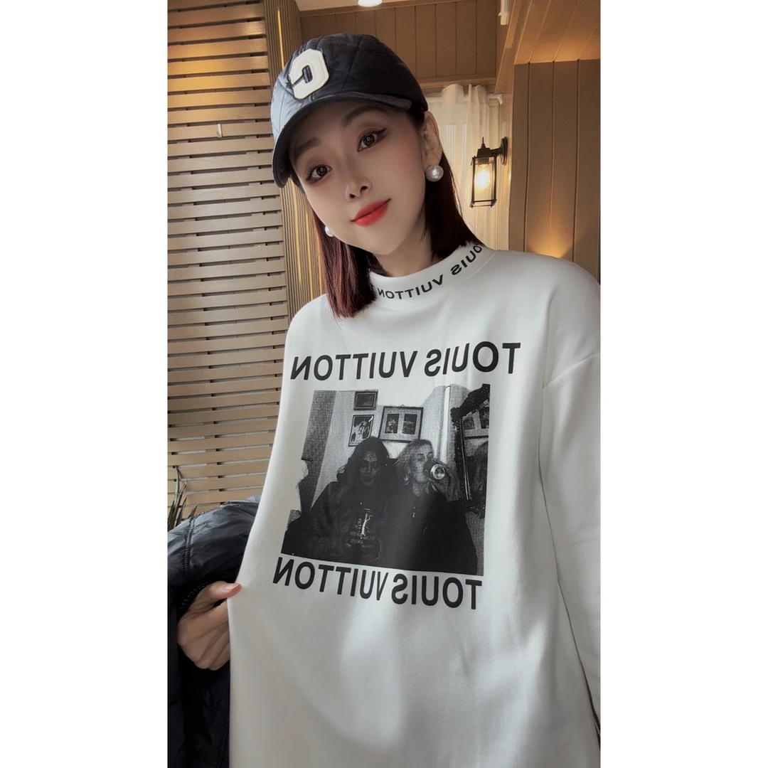 【主播身上穿的加绒打底衫】中长款加绒打底衫长袖T恤1330