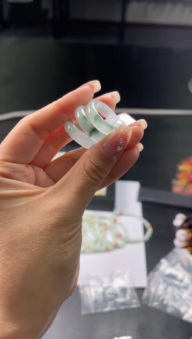 【闪购商品】翡翠戒指未镶嵌XL0815-10-04多样性一件发