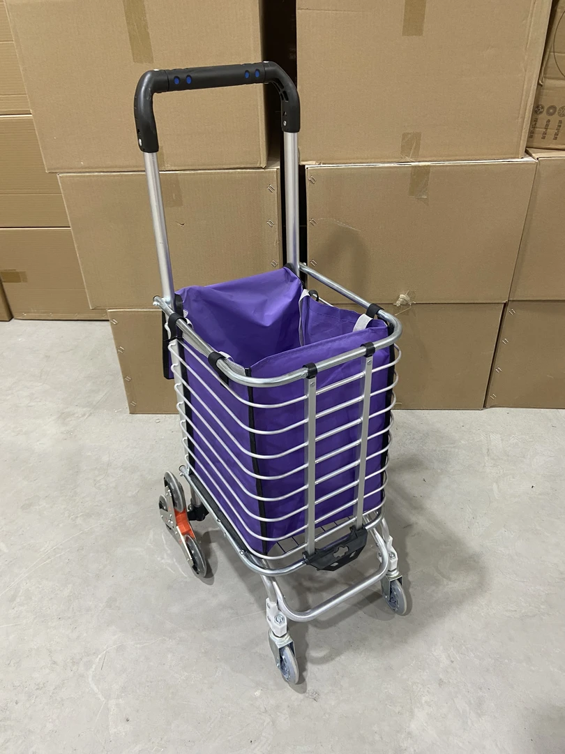 买菜车小拉车家用购物车爬楼可折叠便携老人置物架车买菜车