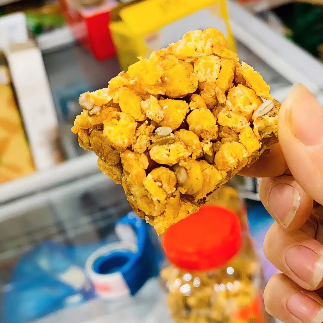 玉米酥  酥脆玉米粗粮手工传统糕点 《易碎产品 介意勿拍》
