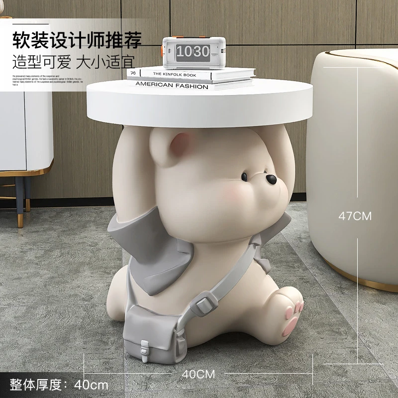 熊客厅家居装饰品大型落地摆件电视柜沙发旁茶几床头乔迁新居高档