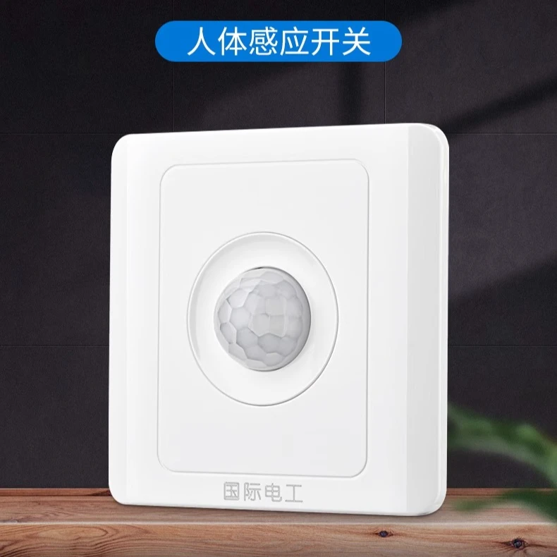 TEP国际电工/二线人体感应开关红外线感应延时开关楼过道光感光控