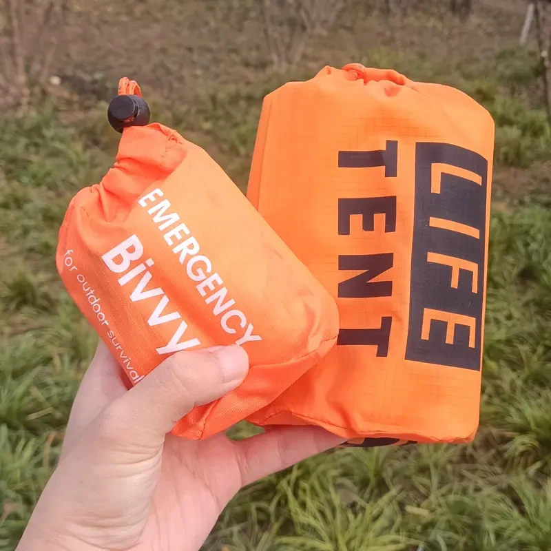 户外应急救生睡袋便携式露营保暖防潮保温毯求生帐篷野外紧急生存