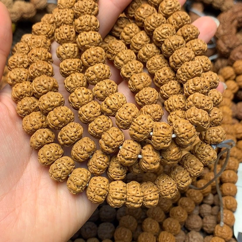飞碟航母108颗10-11mm小金刚菩提手串飞碟牛津红小金刚