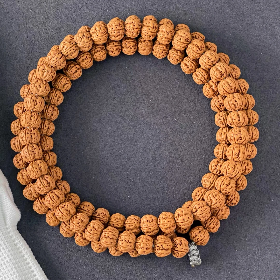 凹底梅花108颗10mm金刚菩提印尼小金刚手串龙爪梅花