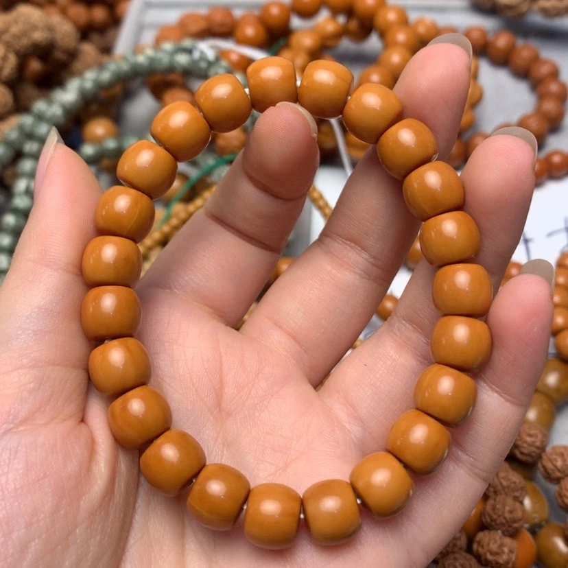 猴头核桃直切1.0左右光珠猴头核桃文玩手串（微返油黑点介意勿拍）