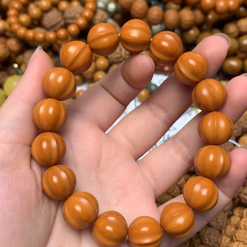 龙炎料鲨鱼背10-11mm左右猴头核桃手串小鲨鱼核桃手串男