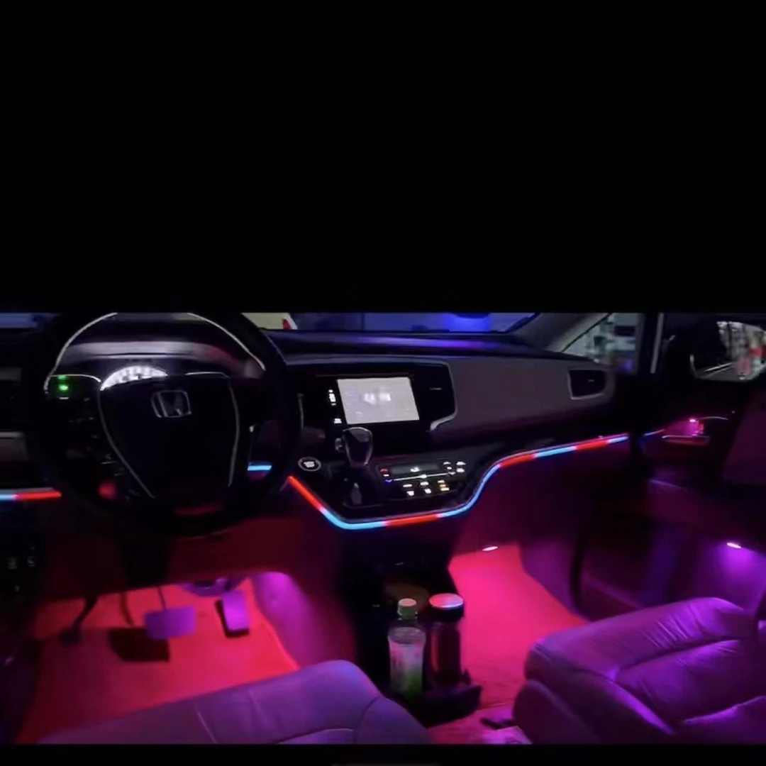 15-23款奥德赛/艾力绅专用幻彩动态光影幻彩氛围灯声控全国包安装