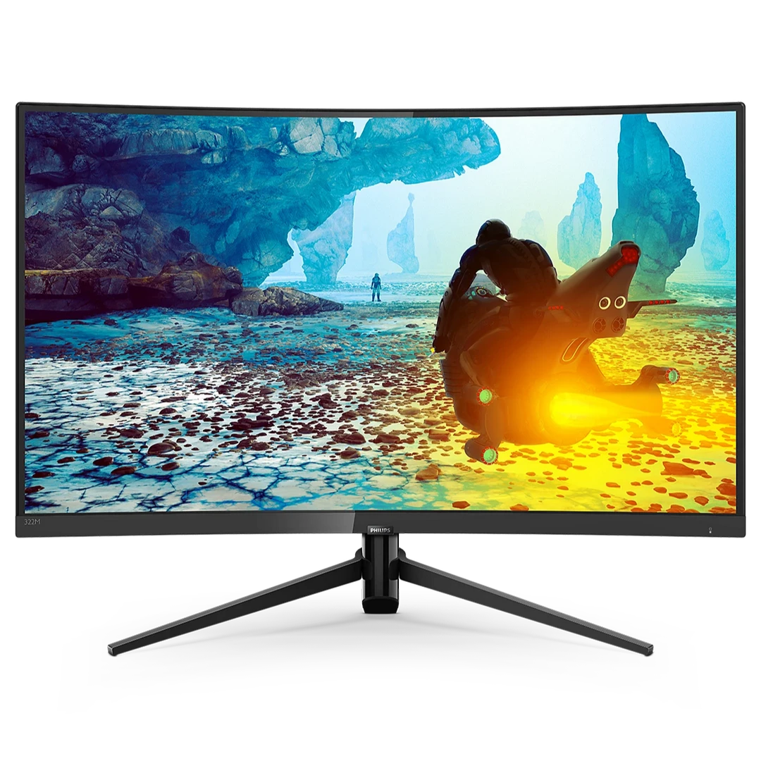 9新 Philips/飞利浦 原装322M7C曲面32寸1K 144HZ电竞显示器二手