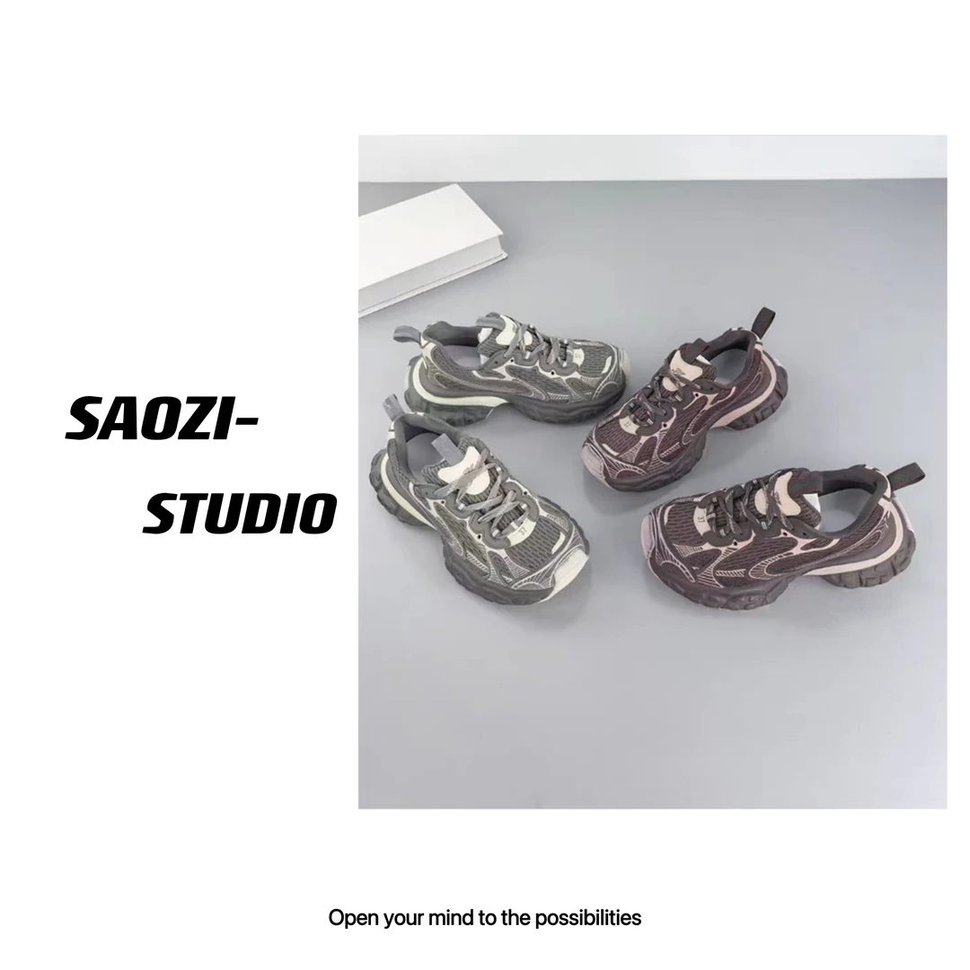 0562-老爹鞋女款厚底增高小个子女鞋子2024季新款运动休闲鞋-GDN