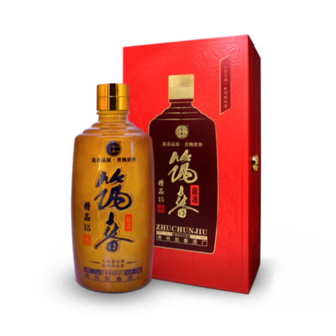 筑春精品15 酱香型白酒（飞哥专属）53度 500ml 纯粮食酒 53度500ml