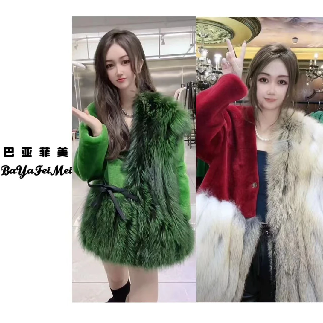 巴亚菲美C1-94325新款女士冬季百搭时尚气质潮流休闲外套MM