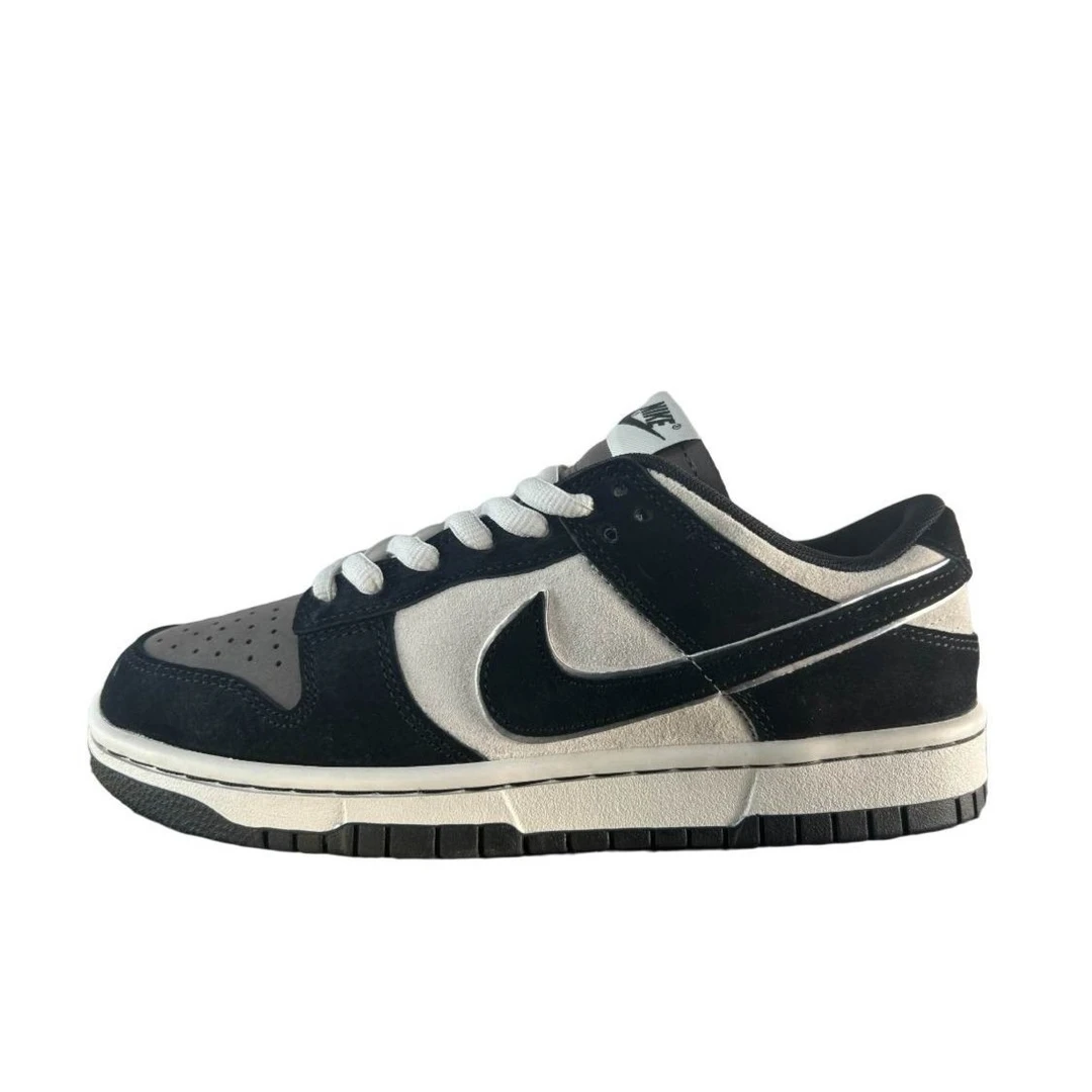NIKE/耐克DUNK LOWRETRO小灰鸽复古潮流低帮休闲鞋【球鞋定制】黑白