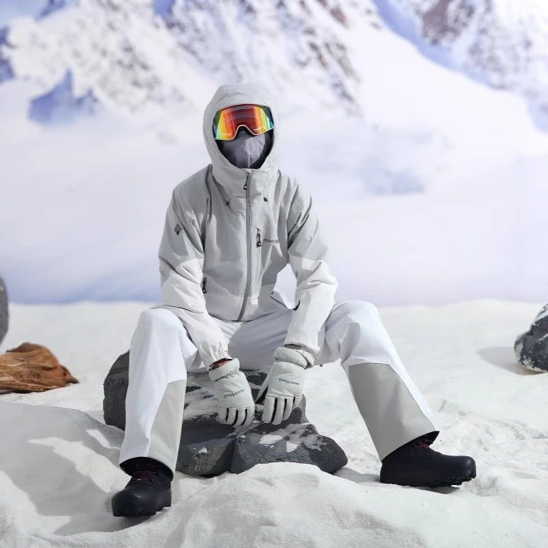【部分售罄】Montbell男款棉服冬季抗寒户外保暖连帽棉服可滑雪