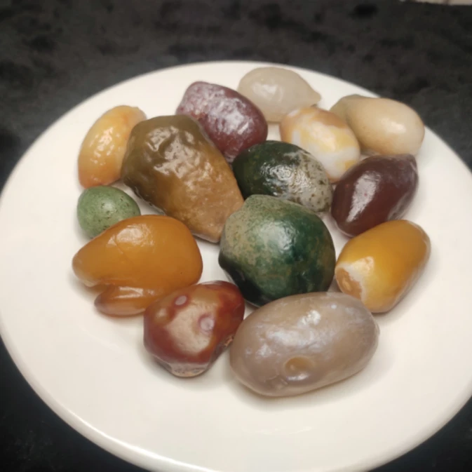 戈壁石奇石家居摆件