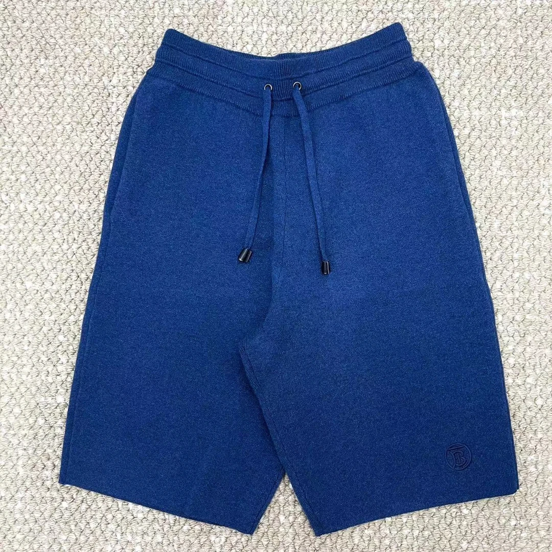 全新未使用 BURBERRY/博柏利 logo刺绣休闲短裤