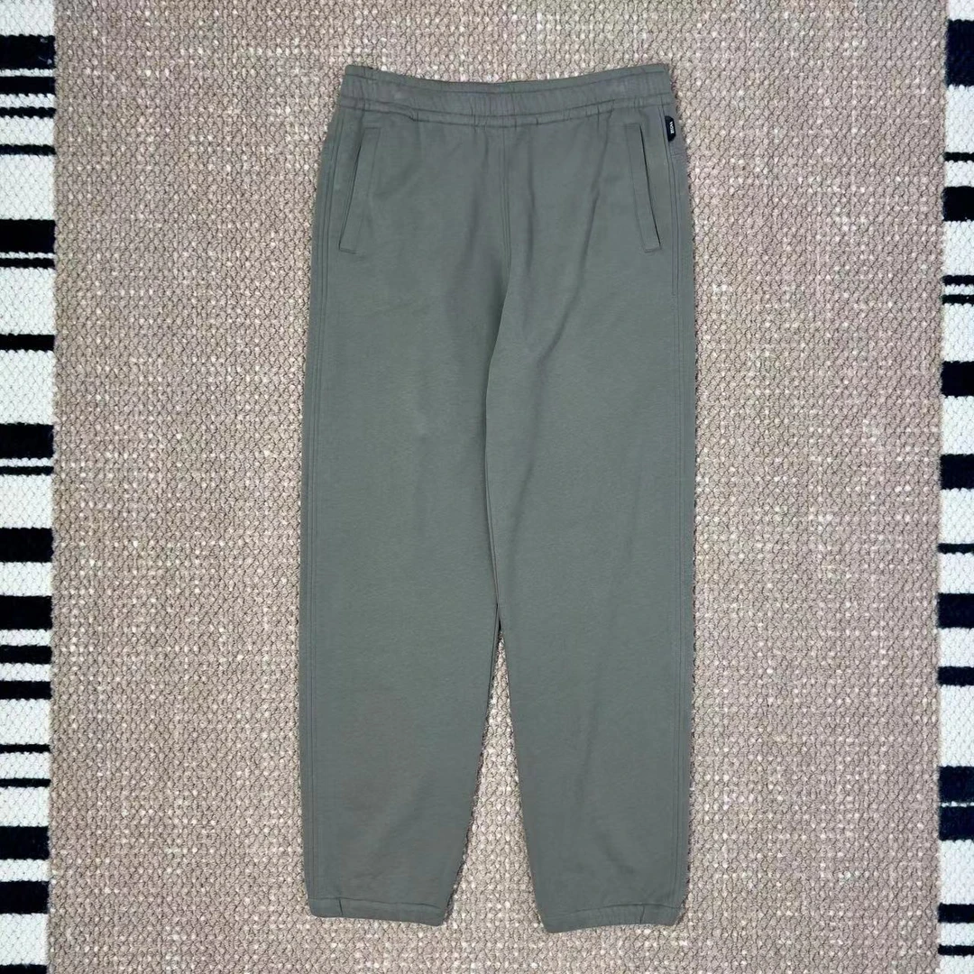 未使用 ZEGNA 杰尼亚豆蔻绿男士休闲卫裤