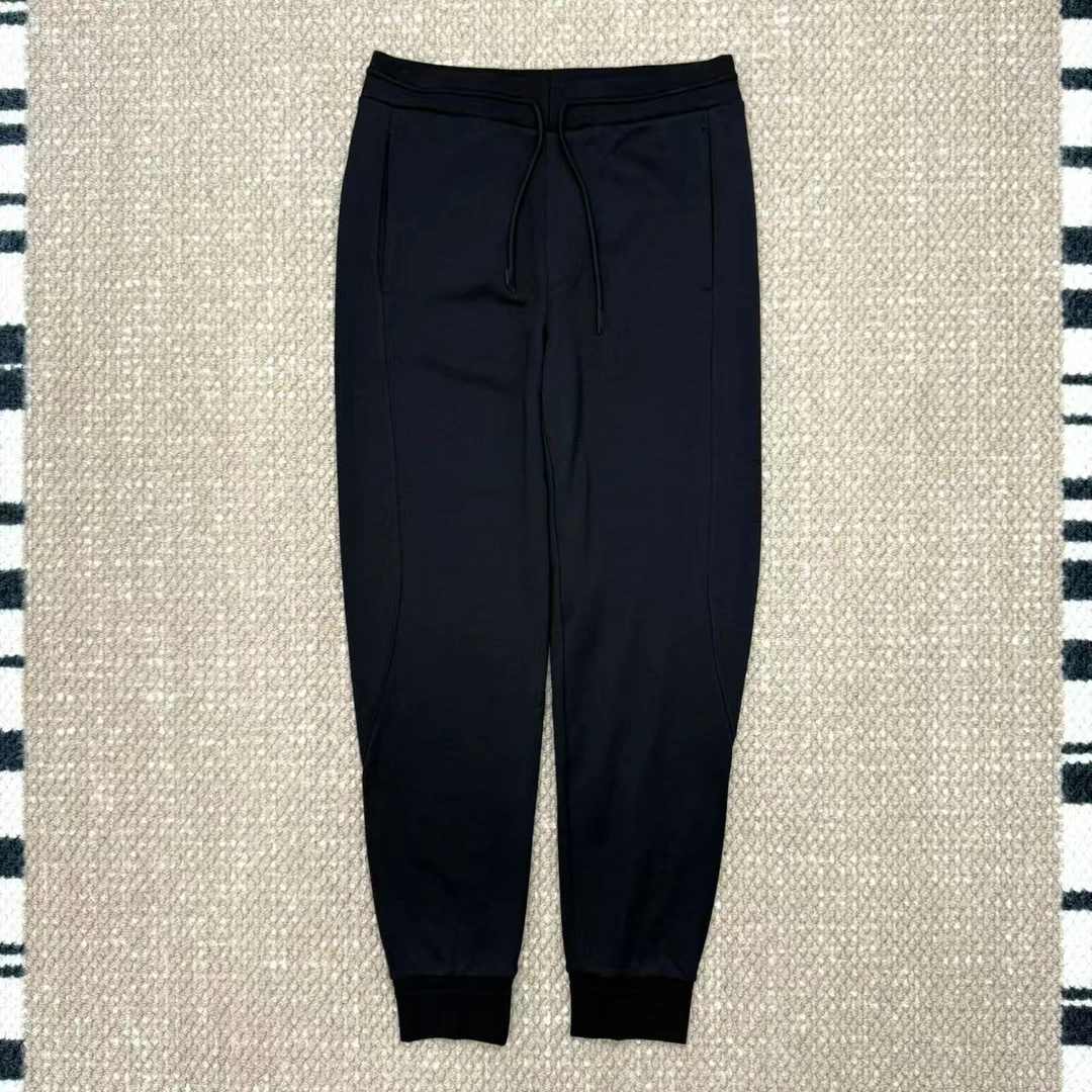 全新未使用  Ermenegildo Zegna 杰尼亚黑色经典休闲百搭卫裤