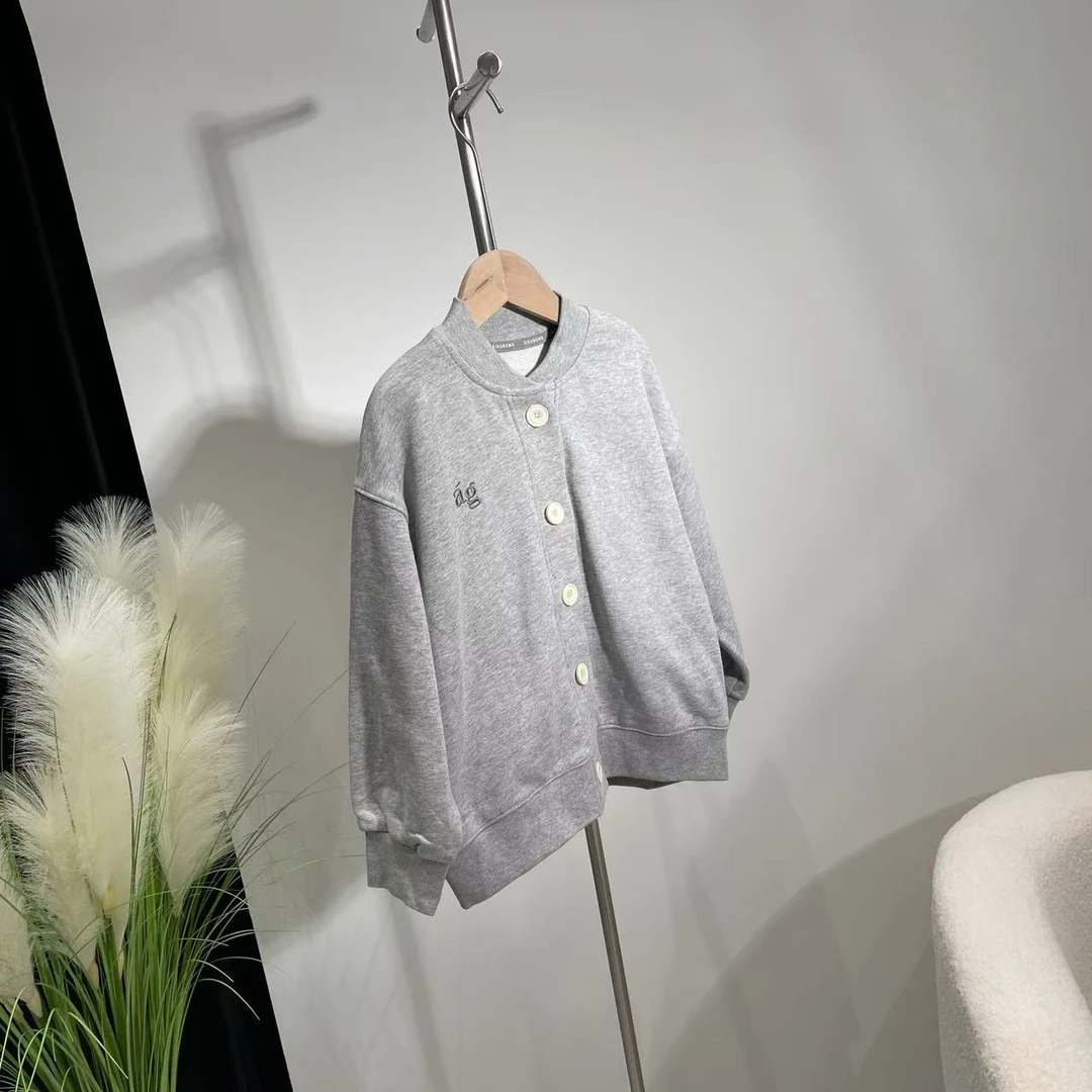 新款单款外套花灰色  0017