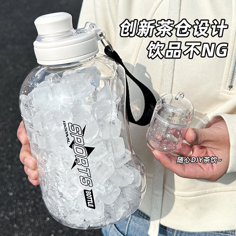 ithaca/伊萨卡大容量水杯女吨桶吨健身运动水壶户外顿顿桶太空杯