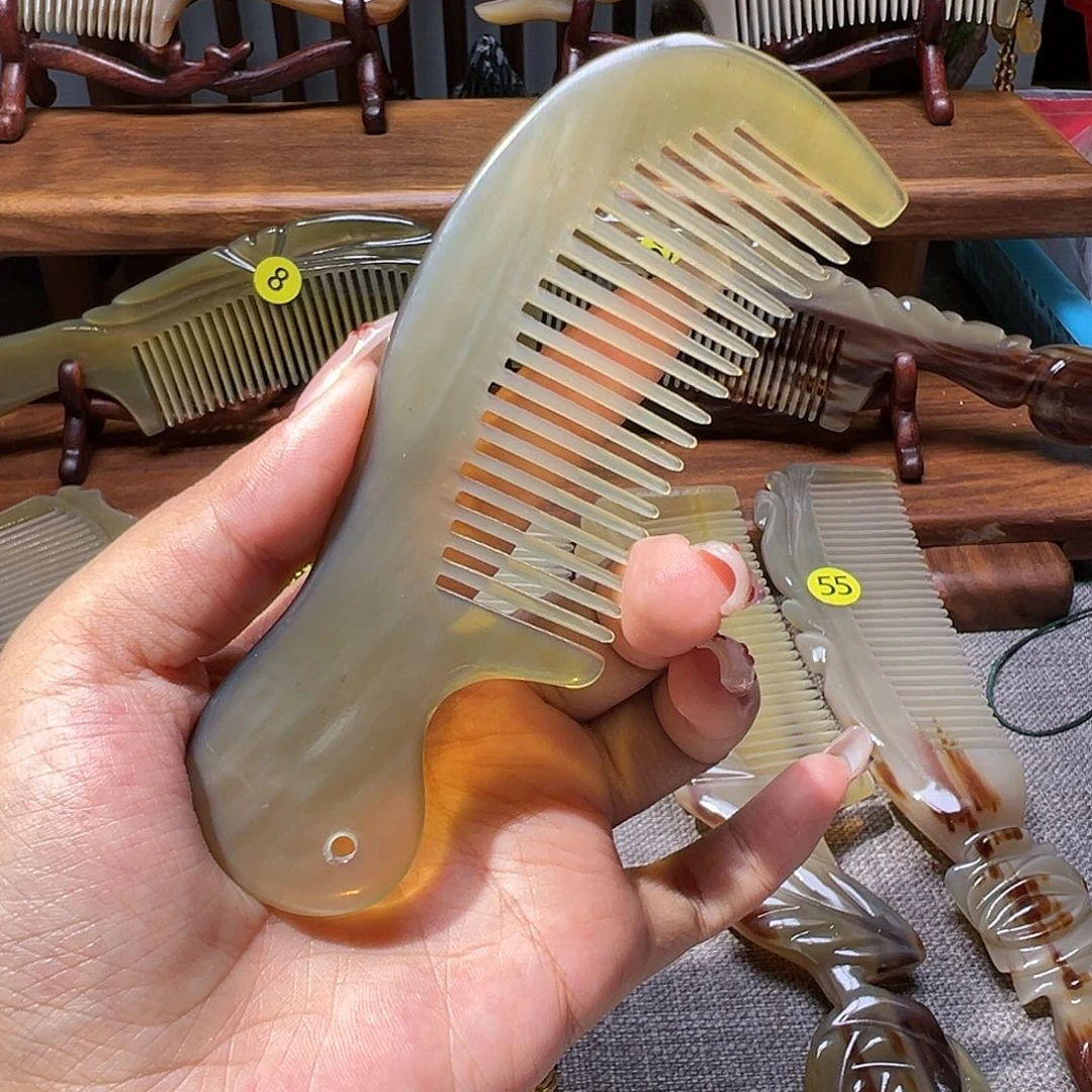 【闪购商品】2 枫叶牛角梳牛角梳