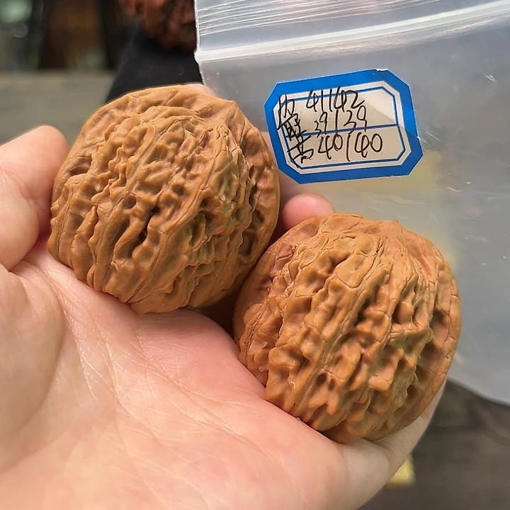 文玩核桃把件平谷四座楼