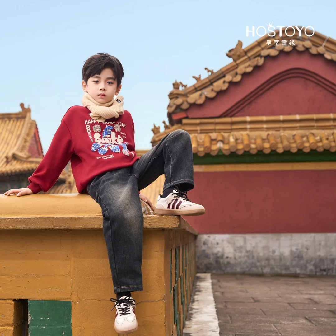 大男童时尚卫衣年装