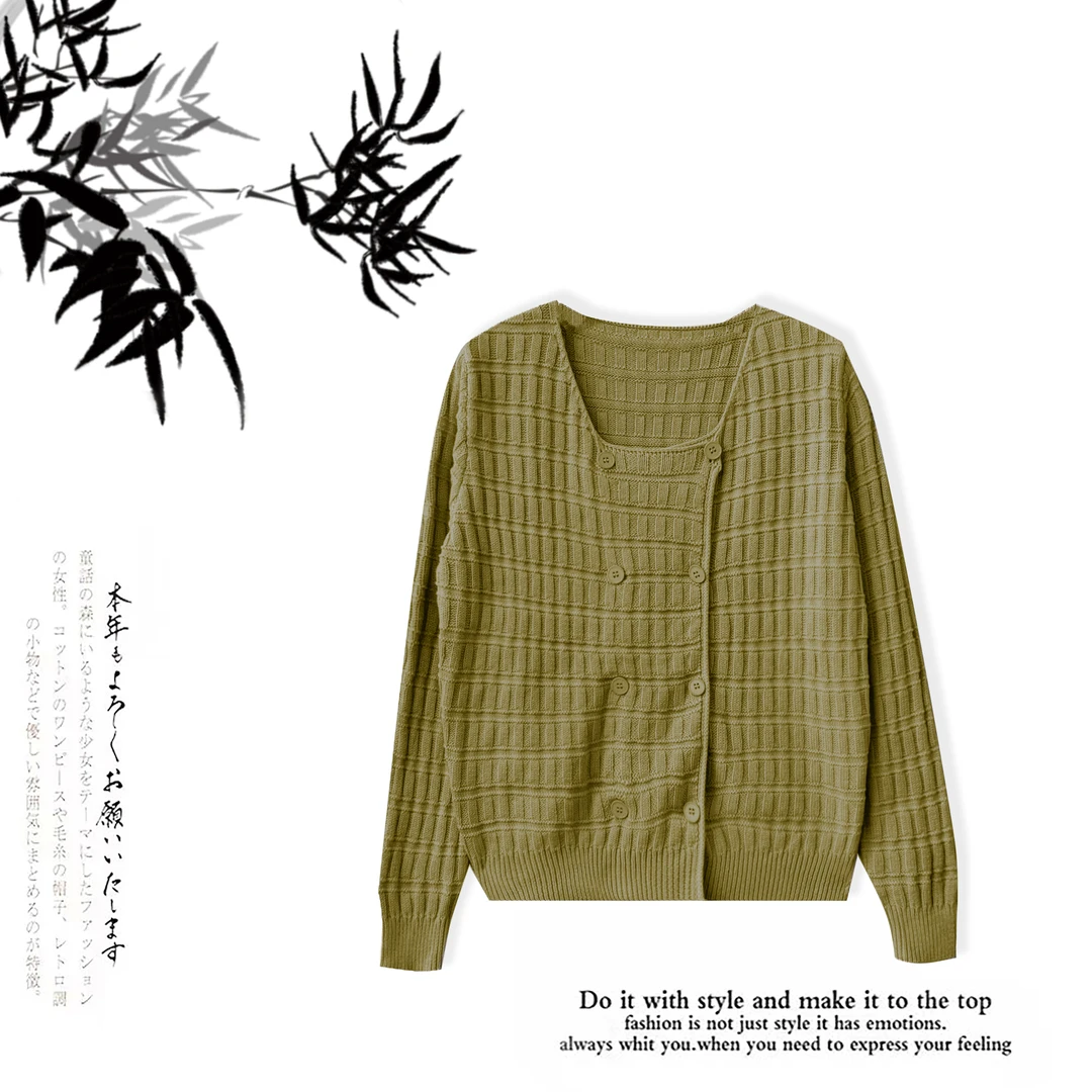 秋冬新款！女士方领长袖打底衫FG980