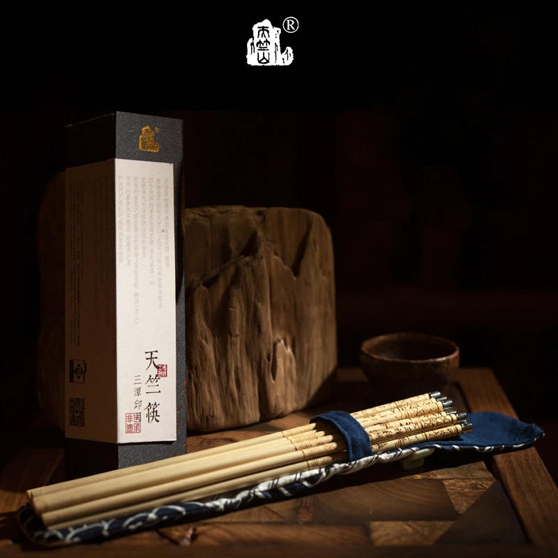 1875天竺筷「百年老字号」天竺筷伴手礼中式纪念品高档筷子礼盒