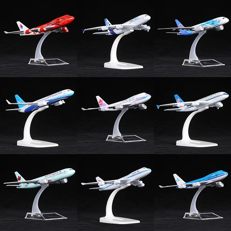合金空客A380飞机模型厦航南航国航波音747金属仿真客机A330A320