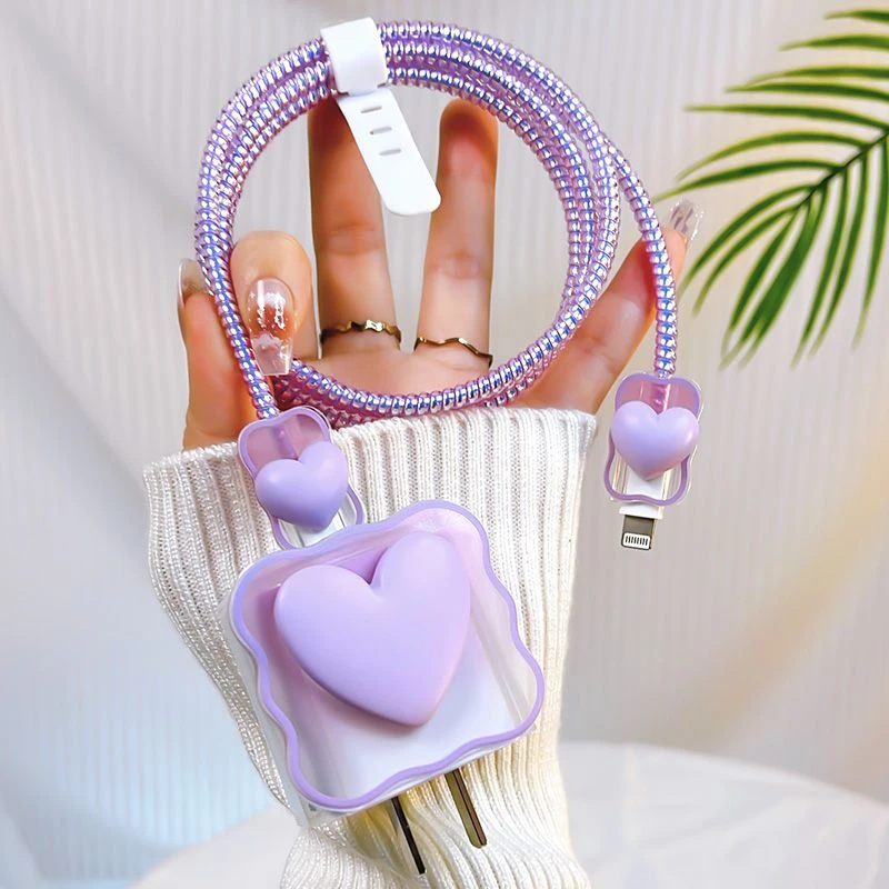 苹果12数据线保护套iPhone11promax充电器头14plus适用13快充20w