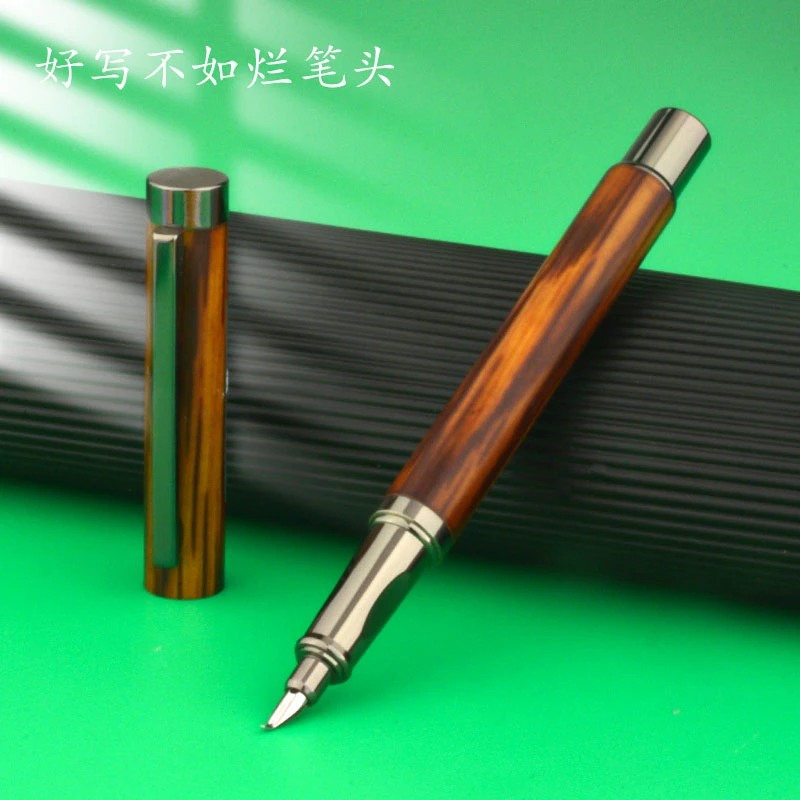 烂笔头6063专业级美工弯尖钢笔学生书法练字楷书行书签名铱金刻字