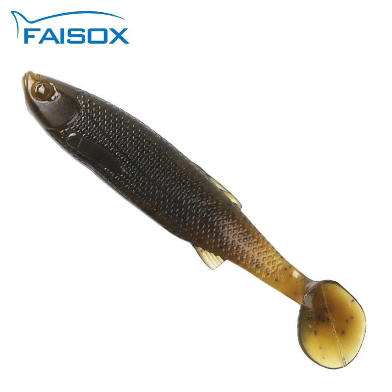 路亚新款小白条仿真鱼形6cmT尾软饵假饵鲈鱼鳜鱼翘嘴狗鱼垂钓假饵