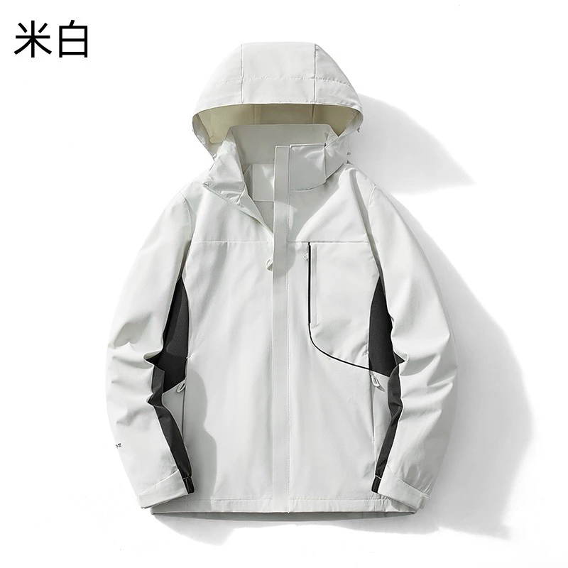 男款8818三合一情侣冲锋衣户外运动加绒加厚防风保暖