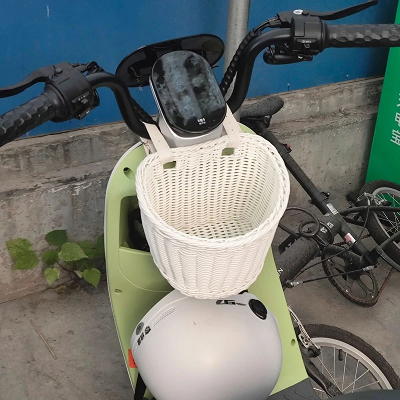 电动车前置挂物兜后置车筐收纳杂物神器爱玛九号电瓶车自行车挂包