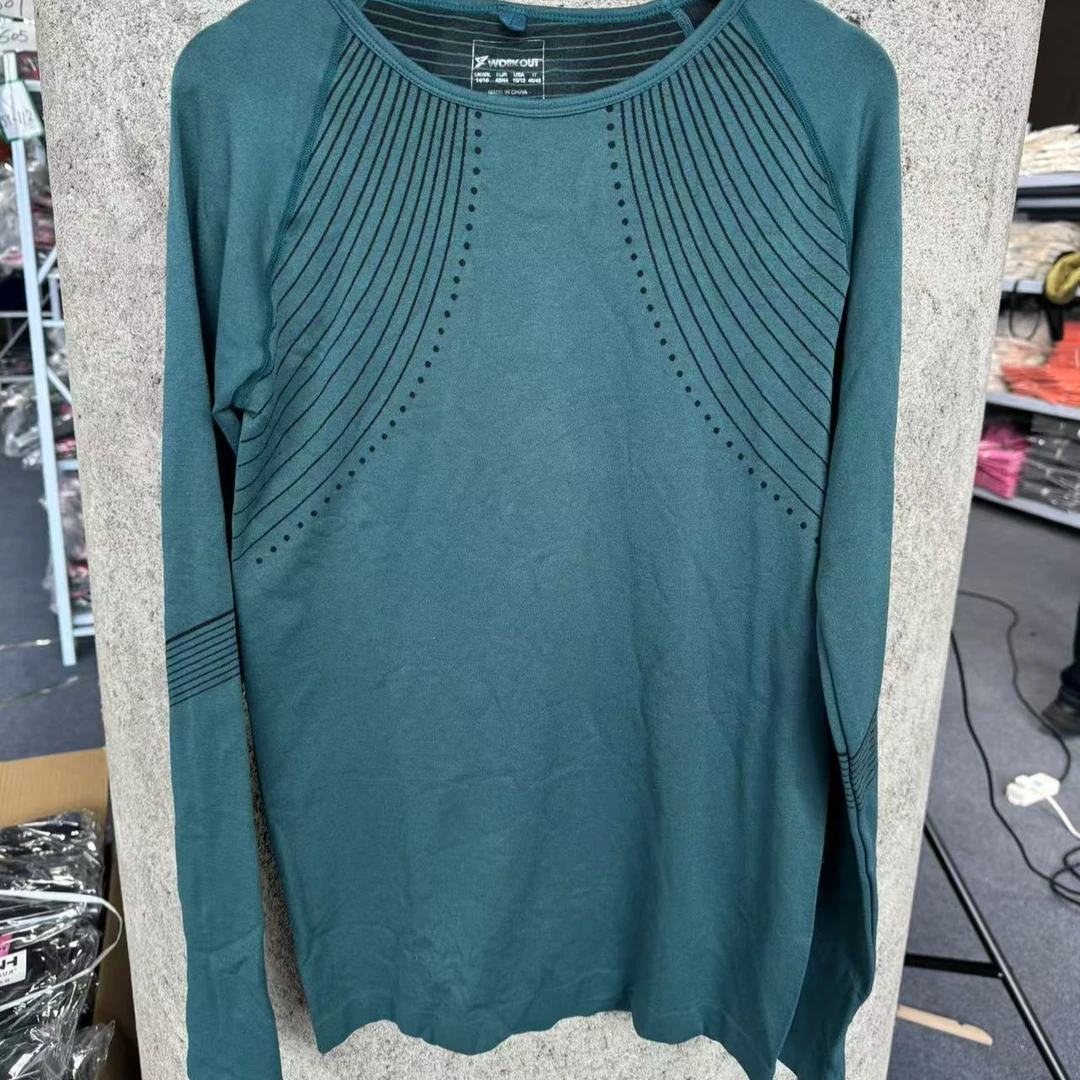 女士速干运动健身长袖