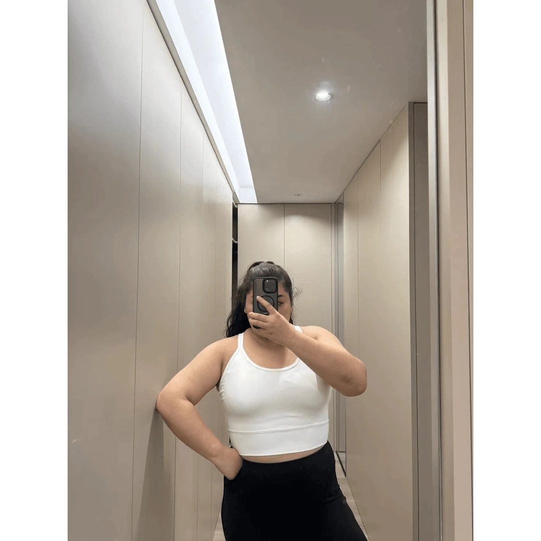 【断码特价】大码运动健身一体杯健身运动文胸WX-X125