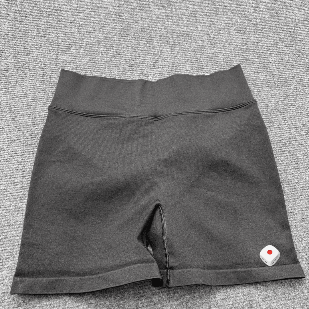 大码高腰无缝针织高弹速干四分裤KZ-OA四分