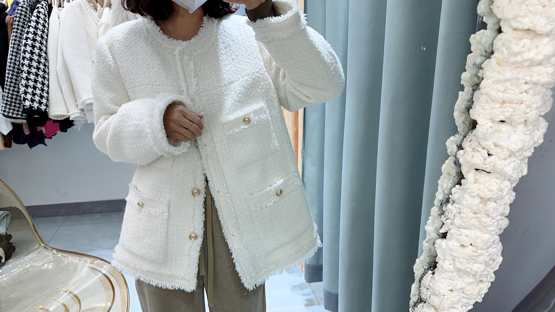 平平的幸福小香风加厚外套