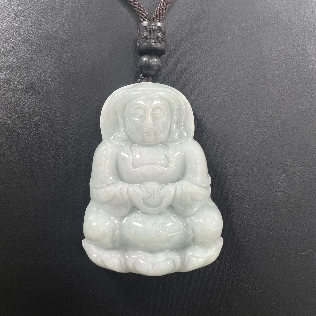 非金属玻璃吊坠 观音吊坠雕刻时尚百搭
