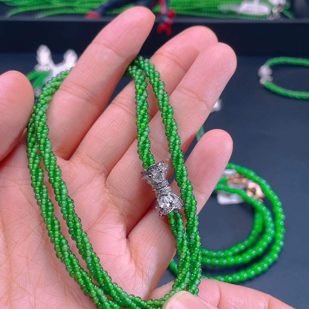 翡翠手绳未镶嵌，1