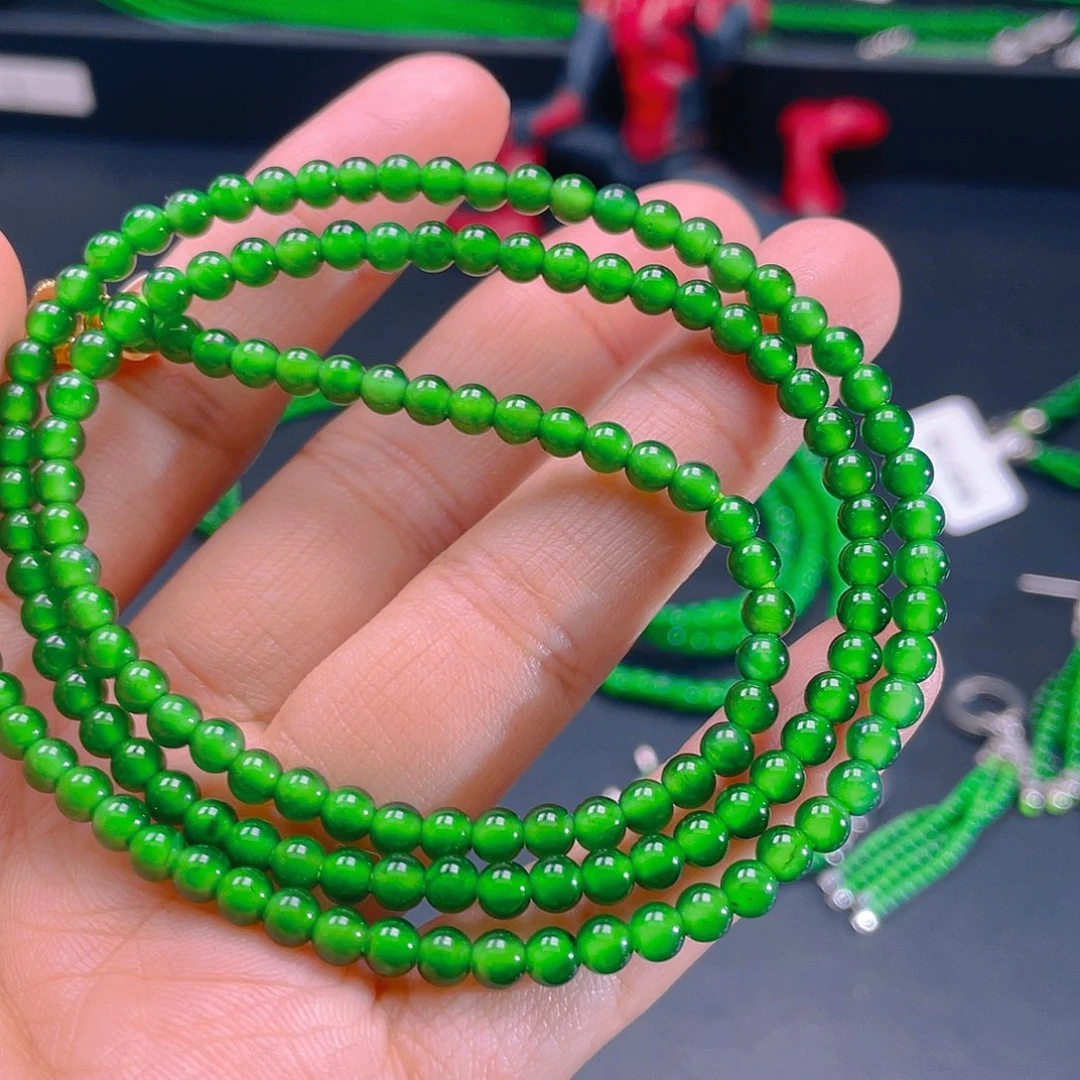 翡翠手绳未镶嵌，1