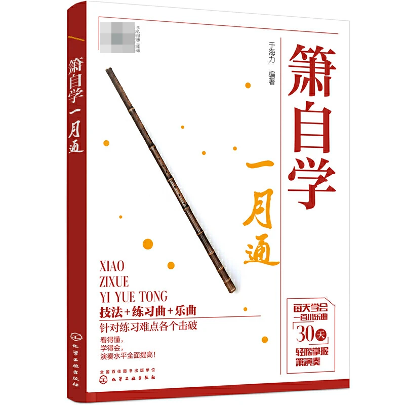 箫自学一月通 箫演奏各种基本技法 识谱练习基础乐理 箫吹奏方法